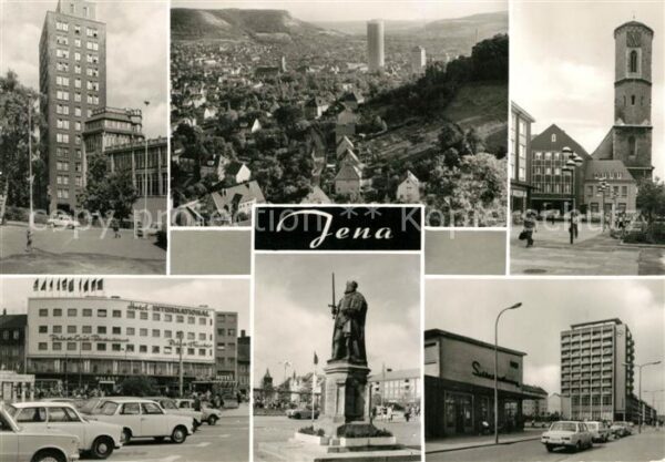 Jena Thueringen Carl-Zeiss-Platz Stadtkirche Hanfried