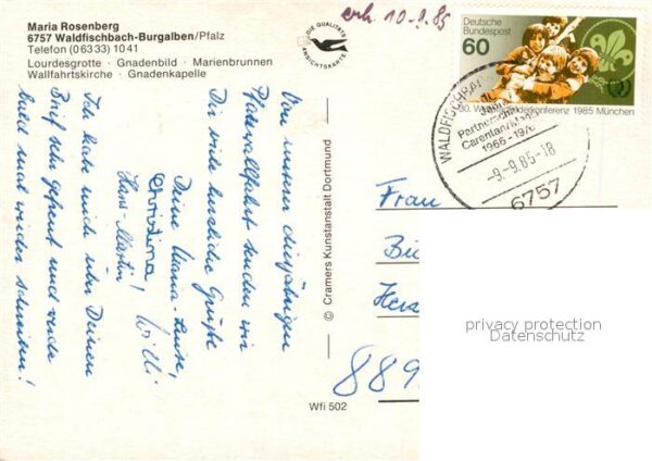 Waldfischbach-Burgalben Maria Rosenberg – Bild 2