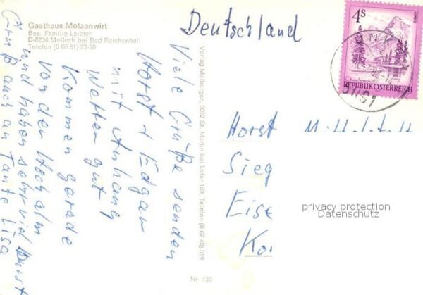 Melleck Gasthaus Motzenwirt Loferer Steinberge – Bild 2