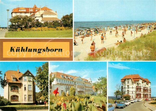 Kuehlungsborn Ostseebad Haus Georgine Schloss am Meer Erholungs