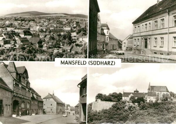 Mansfeld Suedharz Unterstadt Lutherstrasse Rathaus Schlos