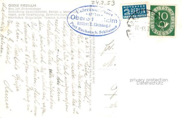 Neuhaus Schliersee Obere Fürstalm mit Brecherspitz – Bild 2