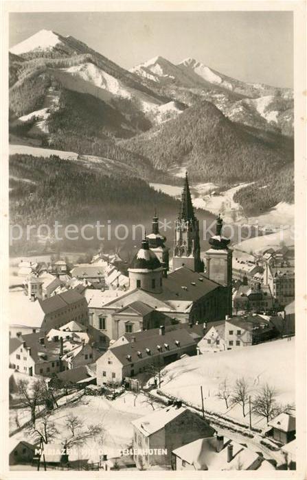 Mariazell Steiermark Teilansicht Zellerhütten