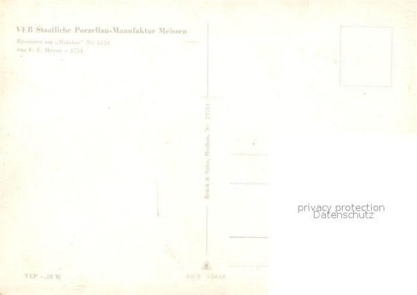 Meissen Elbe Sachsen Bossierer am Malabar Porzellanmanufaktu – Bild 2