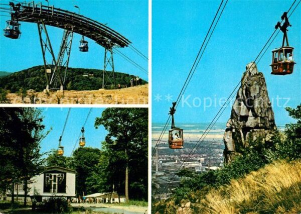 Thale Harz Personenschwebebahn zum Hexentanzplatz
