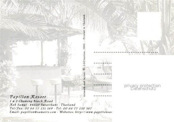 Koh Samui Papillon Resort Details – Bild 2