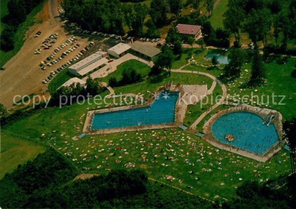 Wangen Allgaeu Freibad Stefanshöhe Fliegeraufnahme