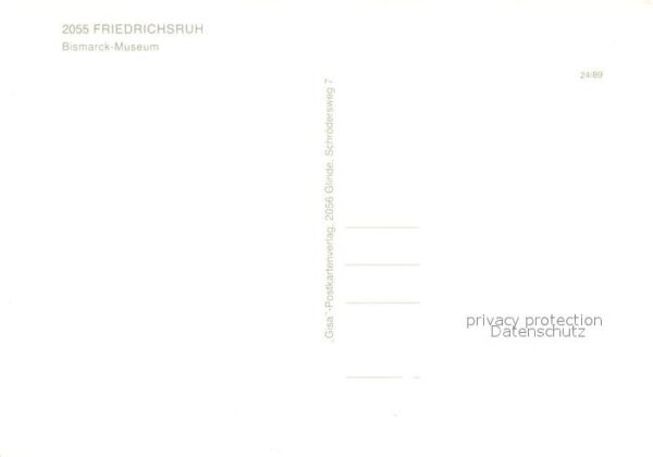 Friedrichsruh Aumuehle Bismarck Museum – Bild 2