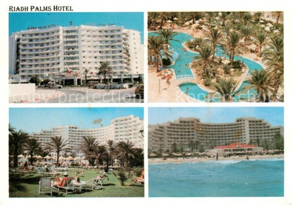 SOUSSE  Tunesie Riadh Palms Hotel Teilansicht
