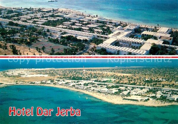 Jerba Hotel Dar Jerba Fliegeraufnahme