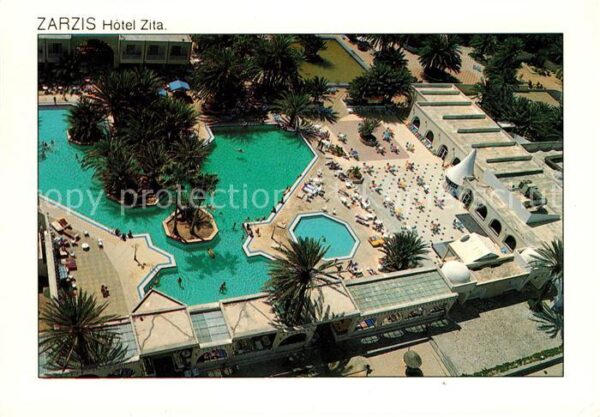 Zarzis Hotel Zita Fliegeraufnahme