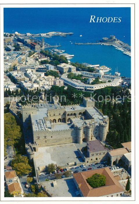 Rhodes Rhodos Greece Fliegeraufnahme