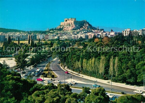 Athen Griechenland mit Akropolis