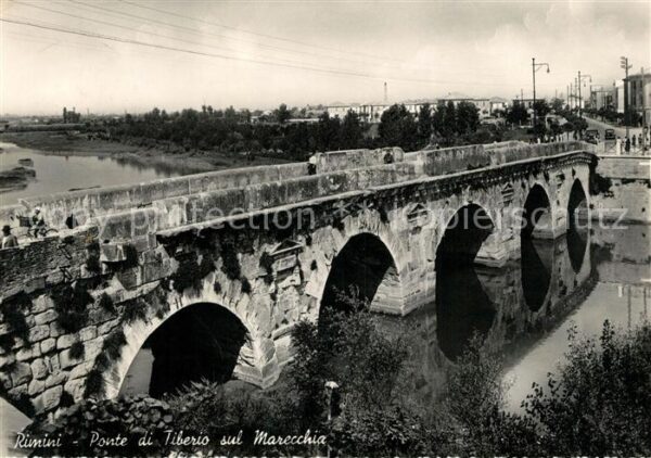Rimini Ponte di Tiberio sul Marecchia