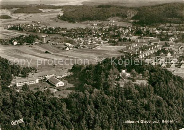 Gladenbach Fliegeraufnahme