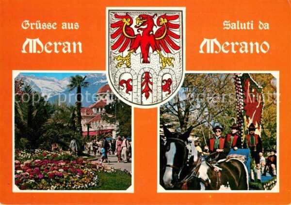 Meran Merano Ortsmotiv Festzug