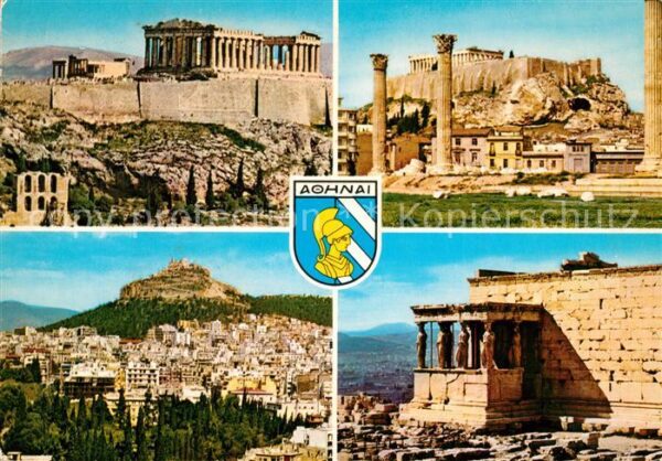 Athen Griechenland Akropolis Teilansichten