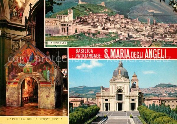 Assisi Umbria Capella della Porziuncola Panorama Basi