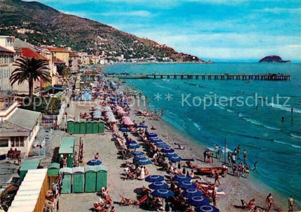 ALASSIO Savona Liguria IT Spiaggia