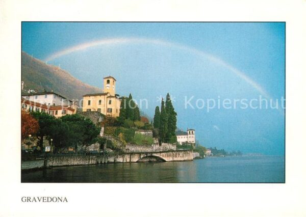 Gravedona Como Arcobaleno su Castello