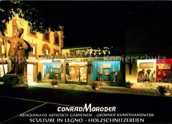 St Ulrich Groeden Tirol Conrad Moroder Holzschnitzereien