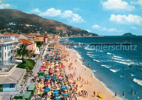 ALASSIO Savona Liguria IT Riviera dei Fiori Spiaggia