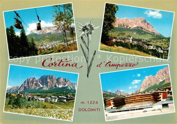 Cortina d Ampezzo Seilbahn Panorama Hotel