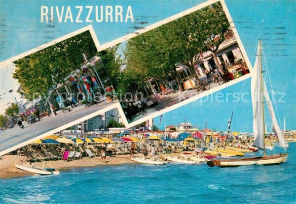 Rivazzurra Dorfpartien Strand