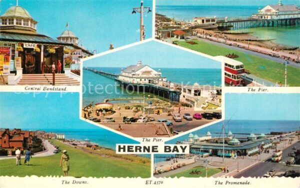 Herne Bay Central Bandstand The Downs Pier Promen