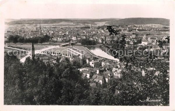 Saarbruecken Teilansicht Stadtpanorama