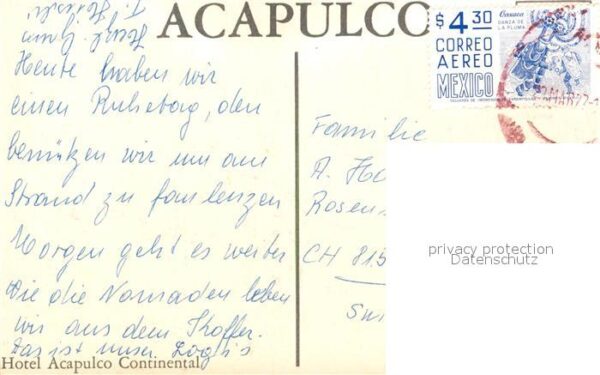 Acapulco Hotel Continental vista aerea – Bild 2