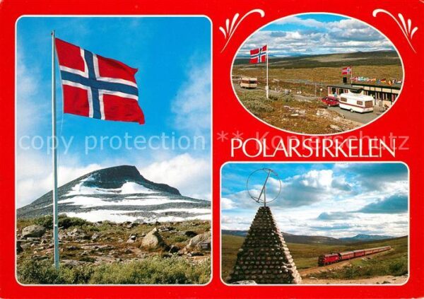 Saltfjellet  Polarsirkelen Nationalpark Polarkreis N