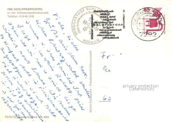 Schliffkopf Schliffkopfhotel Schwarzwaldhochstrasse – Bild 2