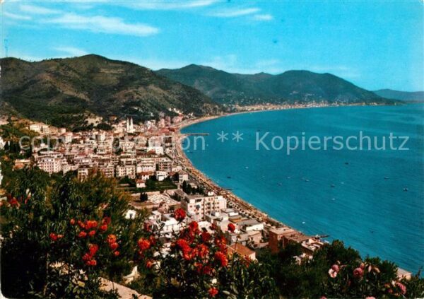 Laigueglia  Panorama Küste