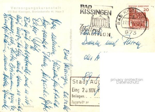 Bad Kissingen Versorgungsanstalt Fliegeraufnahme – Bild 2