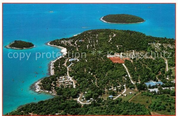 Funtana Camping Istra Fliegeraufnahme