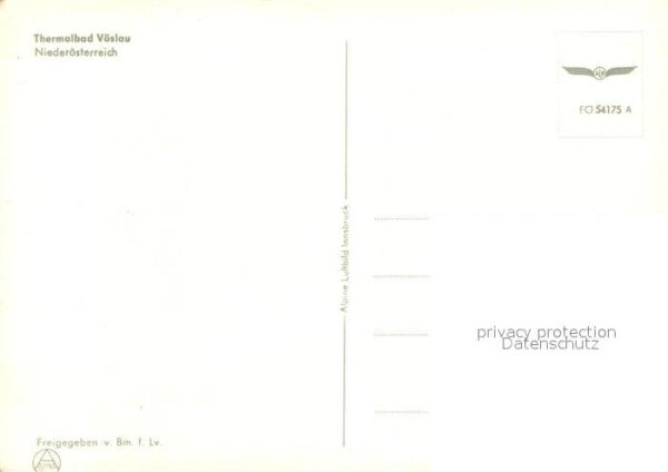 Bad Voeslau Thermalbad Fliegeraufnahme – Bild 2