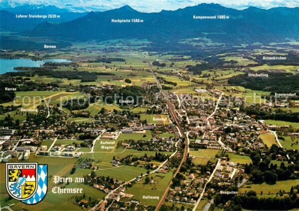 Prien Chiemsee Kneipp und Luftkurort Bayerische Alpen