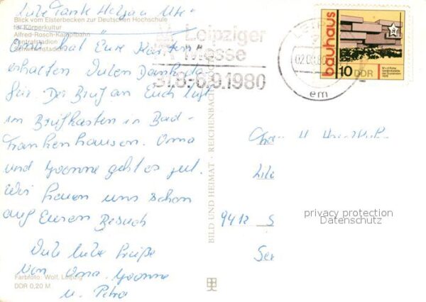 Leipzig Elsterbecken Deutsche Hochschule Alfred – Bild 2
