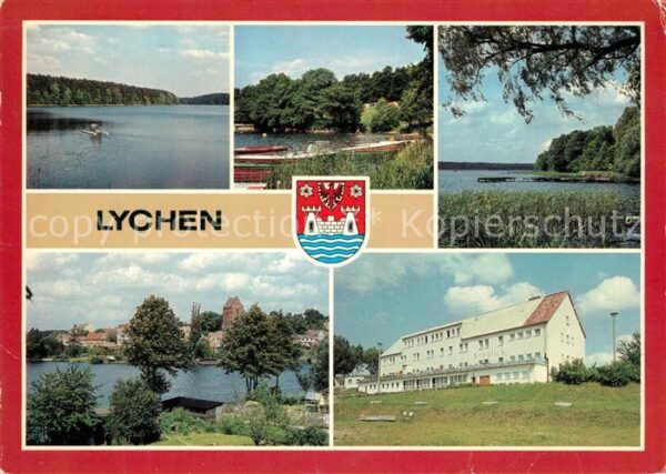 Lychen Zenssee Bootshafen Badestelle Campingpl