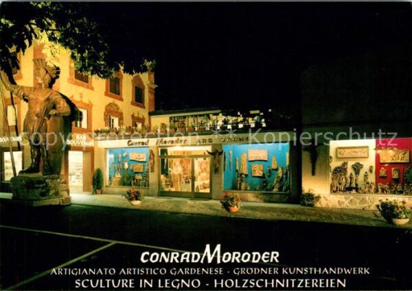 Ortisei St Ulrich Conrad Moroder Artigianato Artistico Ga