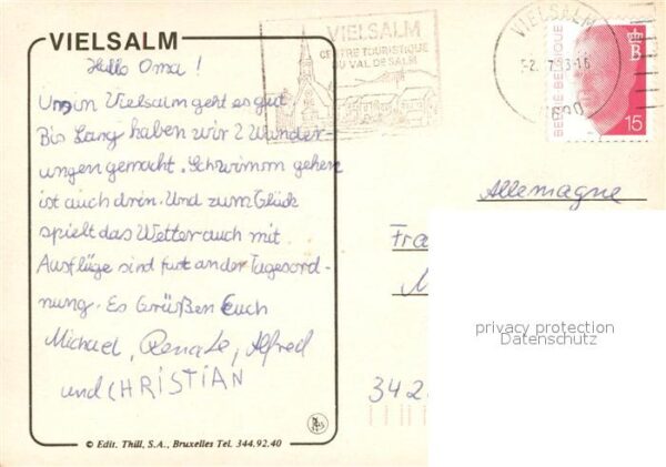 Vielsalm Bastogne Innenstadt Ladengeschäft Inri – Bild 2