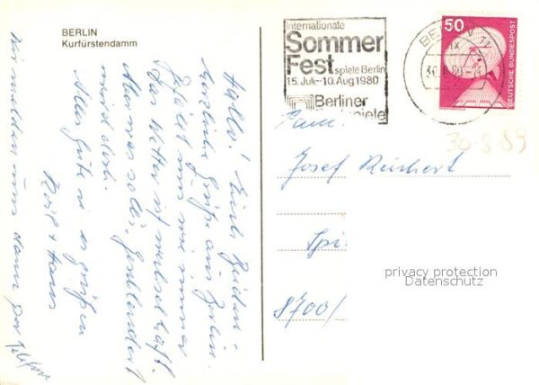Berlin Kurfürstendamm Gedächtniskirche – Bild 2