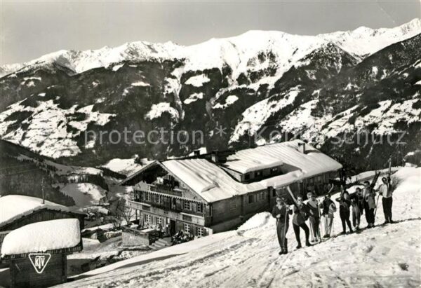 Zell Ziller Tirol Alpenhotel Enzianhof Wintersportplatz A