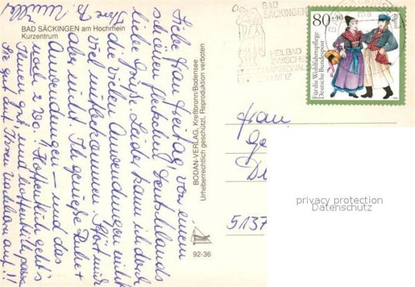 Bad Saeckingen Kurzentrum Rhein Fliegeraufnahme – Bild 2