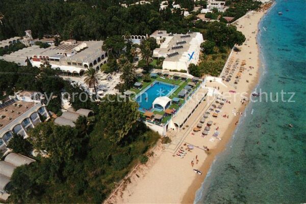 Hammamet Hotel Parc Plage vue aerienne