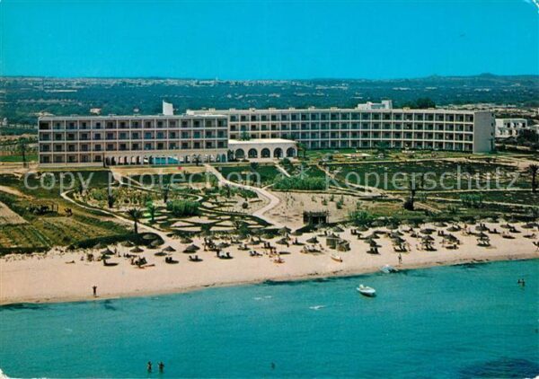 SOUSSE  Tunesie Hotel Shahrazed Strand Fliegeraufnahme