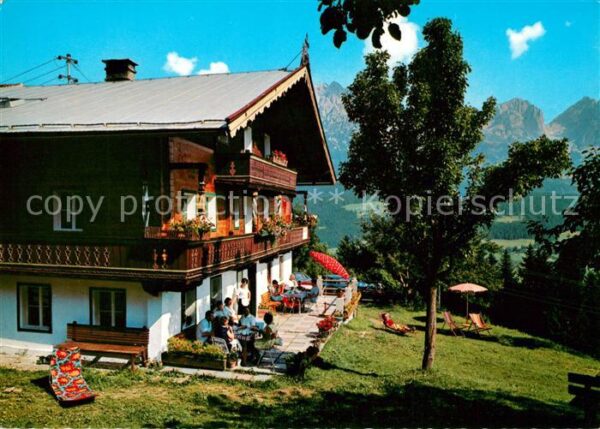 Ellmau Tirol Jausenstation Naschberghof am Wilden Ka