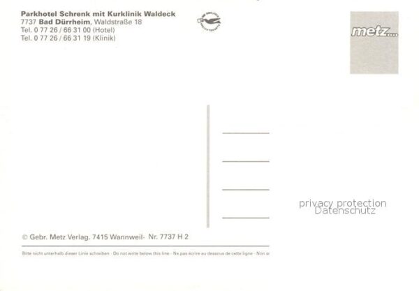 Bad Duerrheim Parkhotel Schrenk mit Kurklinik Waldeck – Bild 2