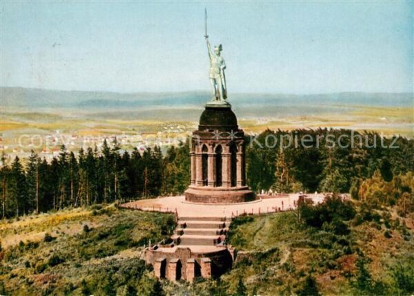 Detmold Hermannsdenkmal im Teutoburger Wald